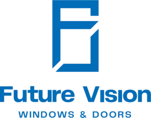 Future Vision - Stacked Logo Blue