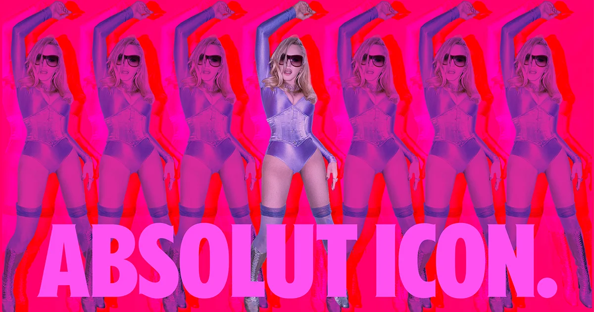 Absolut Madonna ABSOLUT ICON collaboration campaign photo by Ricardo Gomes