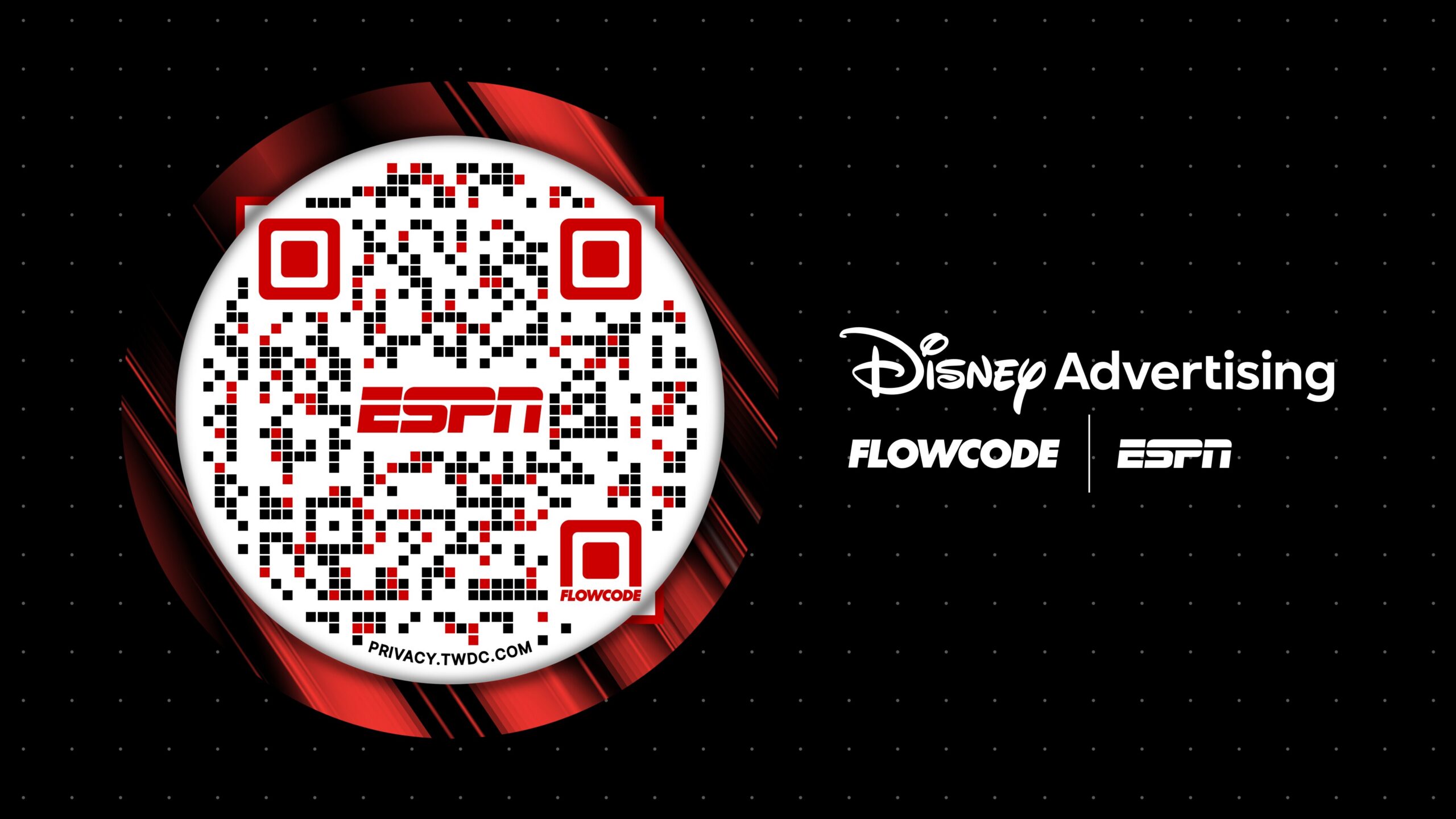 Disney ESPN Fan House powered by Flowcode official announcement