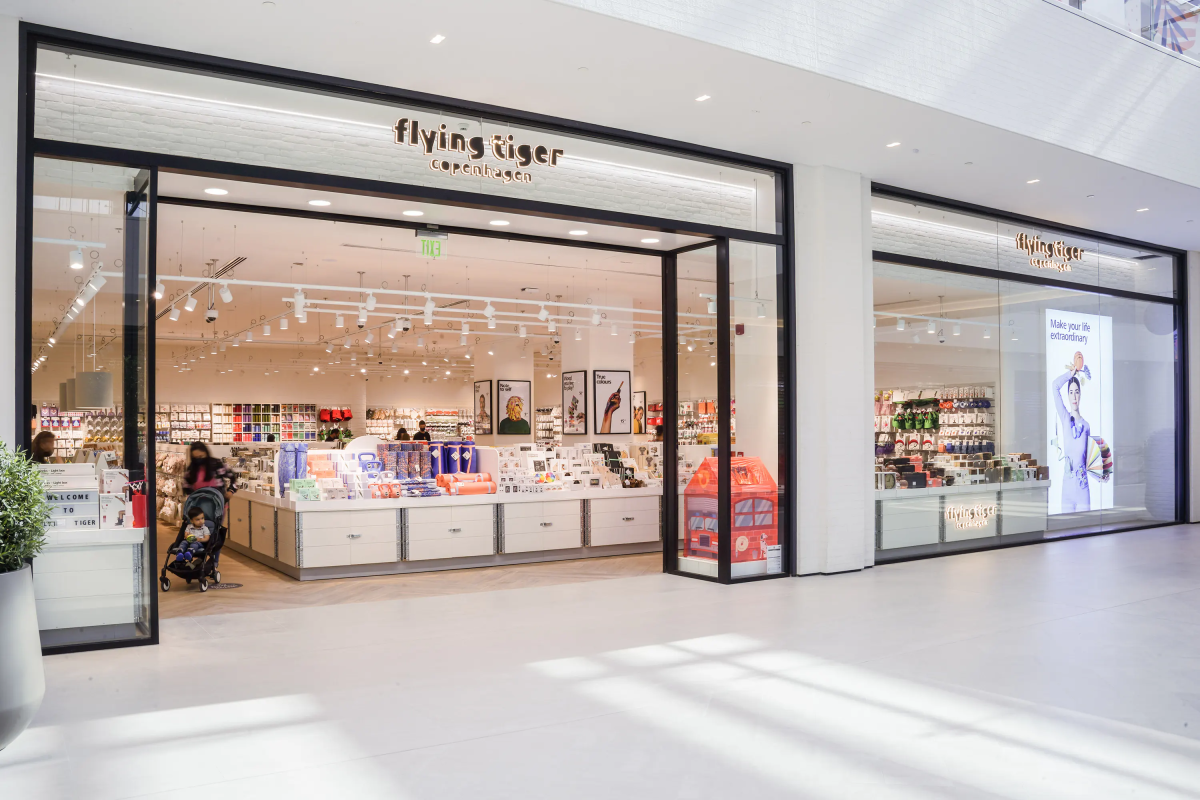 Flying Tiger Copenhagen Toronto store interior merchandise display